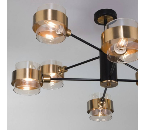 Люстра на штанге Eurosvet Arcada 70127/8 черный