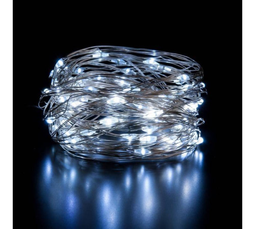 Гирлянда Нить Eurosvet Роса 400-008 белый