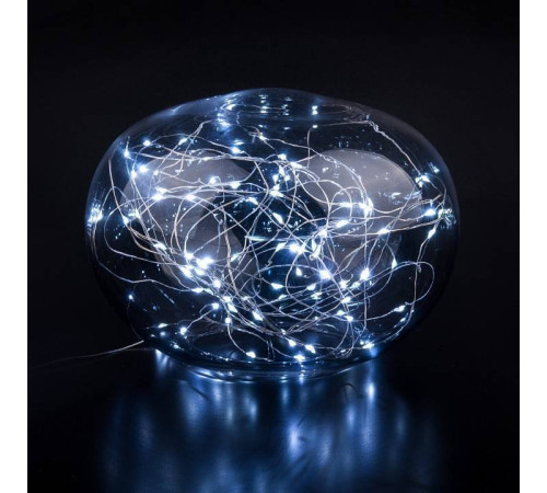 Гирлянда Нить Eurosvet Роса 400-008 белый