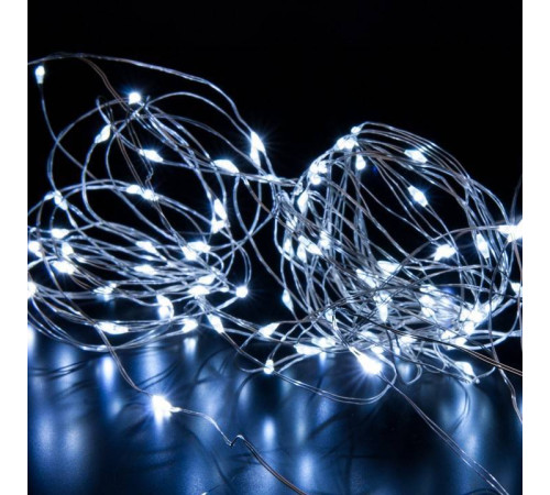 Гирлянда Нить Eurosvet Роса 400-008 белый