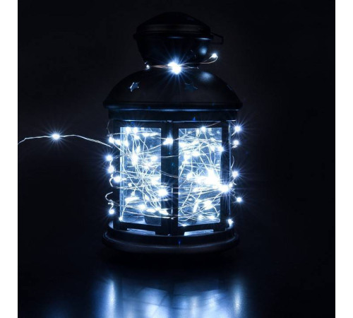 Гирлянда Нить Eurosvet Роса 400-008 белый