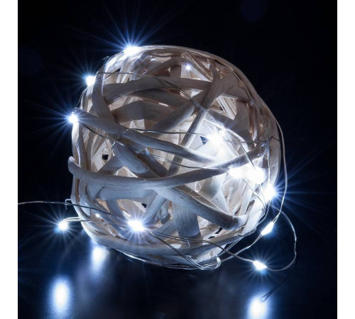 Гирлянда Нить Eurosvet Роса 400-006 белый