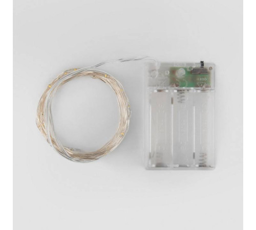 Гирлянда Нить Eurosvet Роса 400-006 белый