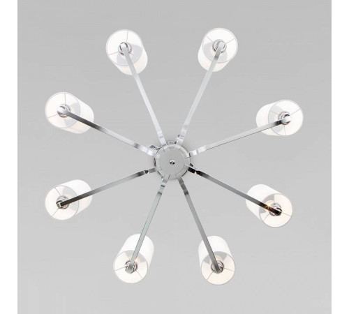 Подвесная люстра Eurosvet Purezza 60128/8 хром 60128/8