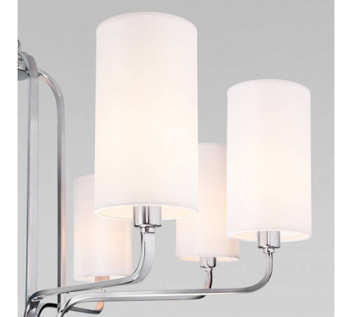 Подвесная люстра Eurosvet Purezza 60128/8 хром 60128/8