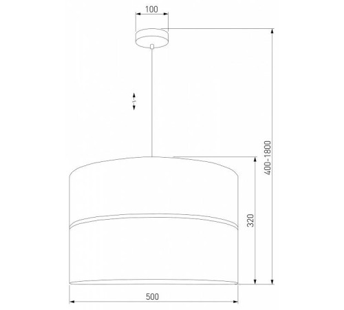 Подвесной светильник TK Lighting Hilton 534 Hilton