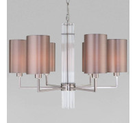 Подвесная люстра Eurosvet Soffio 60134/6 никель