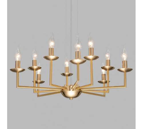 Подвесная люстра Eurosvet Cariso латунь 60150/10