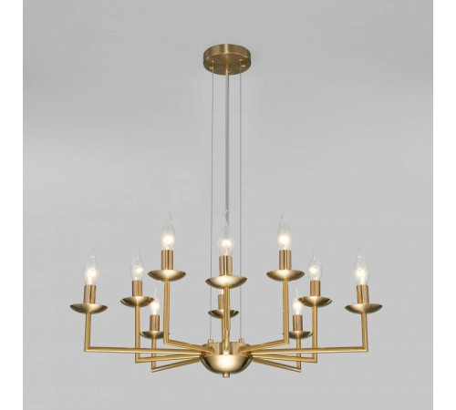 Подвесная люстра Eurosvet Cariso латунь 60150/10