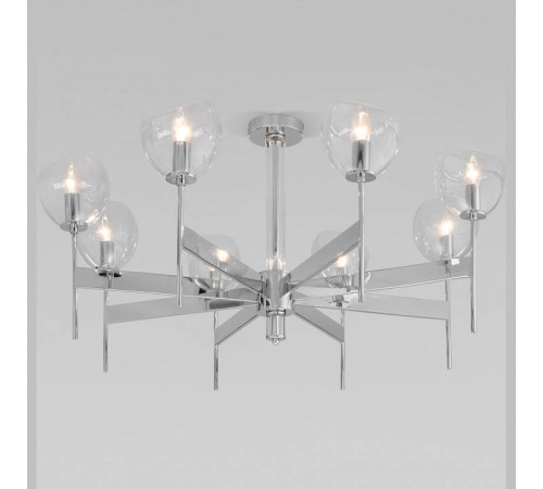 Люстра на штанге Eurosvet Arrista 60130/8 хром Smart 60130/8