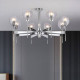 Люстра на штанге Eurosvet Arrista 60130/8 хром Smart 60130/8