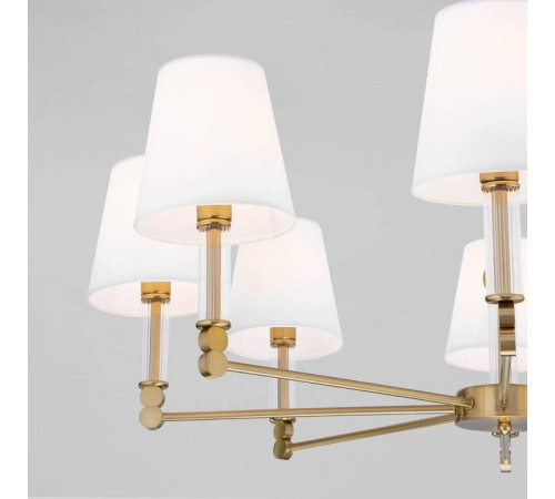 Люстра на штанге Eurosvet Conso 60145/8 латунь