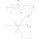 Потолочная люстра Eurosvet Netz a062216