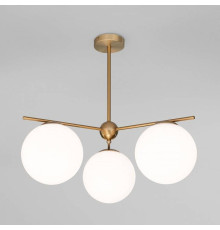 Люстра на штанге Eurosvet Marbella 60147/3 латунь