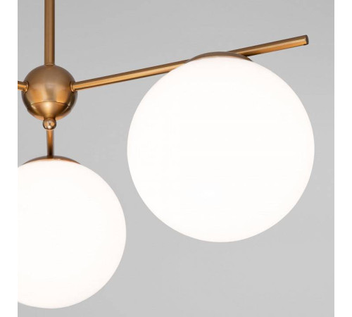 Люстра на штанге Eurosvet Marbella 60147/3 латунь