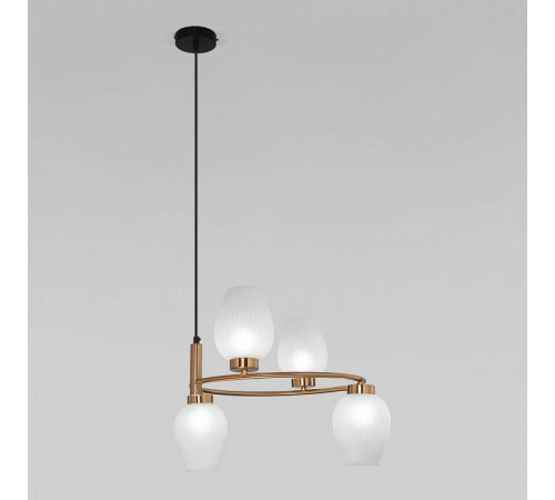 Подвесная люстра Eurosvet Alva 30183/4 латунь