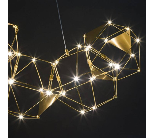 Подвесная люстра Eurosvet Uma 90368/7 медь