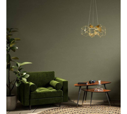 Подвесная люстра Eurosvet Uma 90369/5 медь