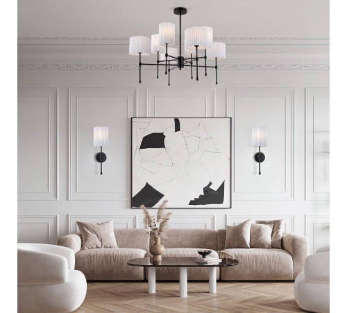 Люстра на штанге Eurosvet Notturno 60162/8 черный