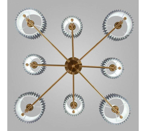 Люстра на штанге Eurosvet Notturno 60162/8 латунь