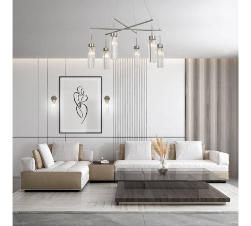 Бра Eurosvet Gilian 60163/1 никель