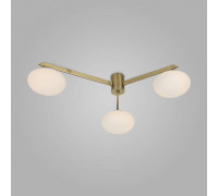 Потолочная люстра Eurosvet Opaline 70220/3 латунь