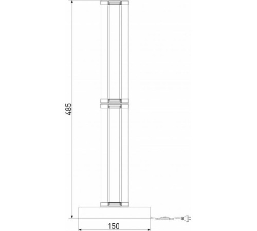 Настольная лампа декоративная Eurosvet Stark a067958