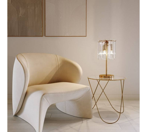 Настольная лампа декоративная Eurosvet Claire 01170/3 золото