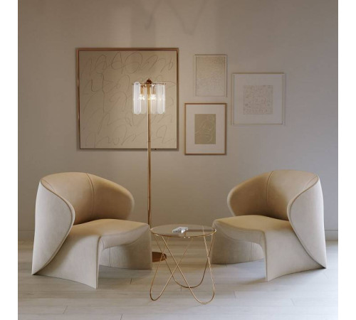 Торшер Eurosvet Claire 01171/3 золото