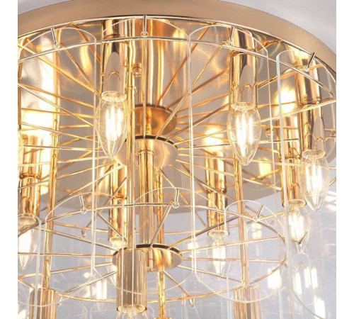 Потолочная люстра Eurosvet Claire 60170 золото