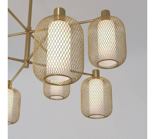 Люстра на штанге Eurosvet Voile 30192/8 золото