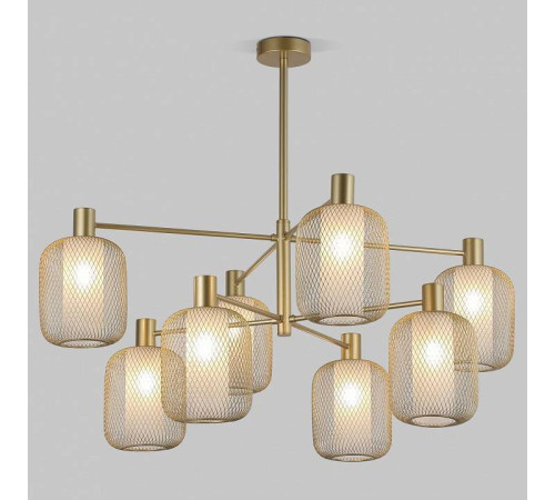 Люстра на штанге Eurosvet Voile 30192/8 золото