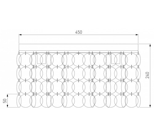 Подвесная люстра Eurosvet Sandra 60084/5