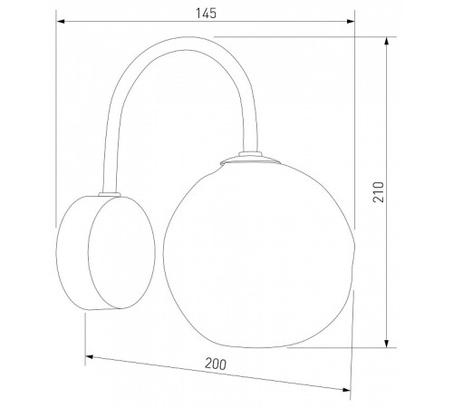 Бра TK Lighting Lava Sabia 11152