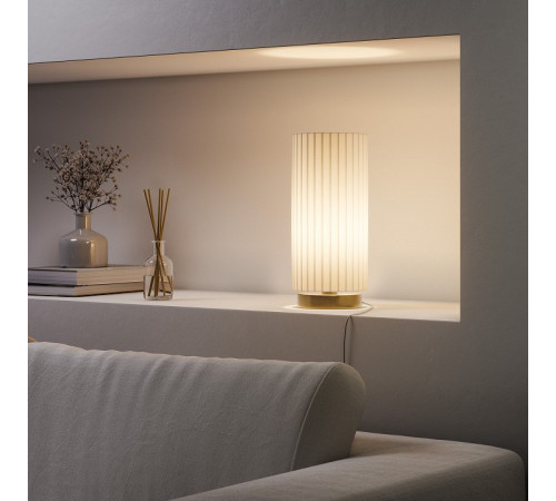 Настольная лампа декоративная Eurosvet Kreis 101101 латунь