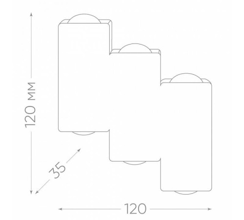 Накладной светильник Feron Нью-Йорк 11704