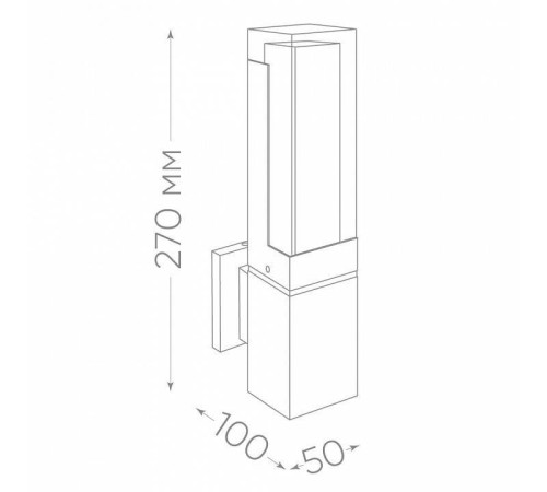Светильник на штанге Feron Дубай 11705
