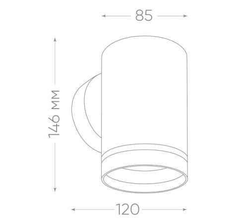 Светильник на штанге Feron Рио 11708