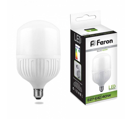 Лампа светодиодная Feron Saffit LB-65 E27/E40 40 Вт 4000 K 25819