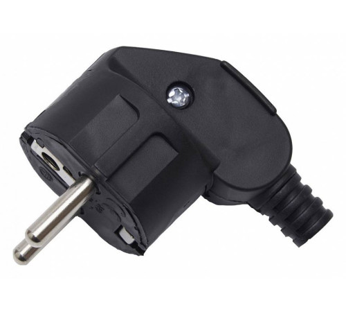 Вилка угловая с заземлением Stekker PPG16-41-202 39138