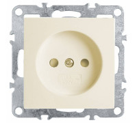 Розетка без заземления и с шторками, без рамки Stekker PST00-9109 39327