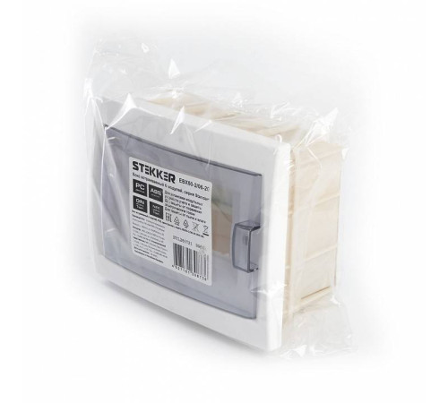 Электрический щиток встраиваемый Stekker EBX50-2/06-20 39651