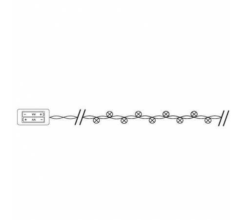 Гирлянда Нить Feron CL570 мультиколор 10 м 100 LED IP44 41634