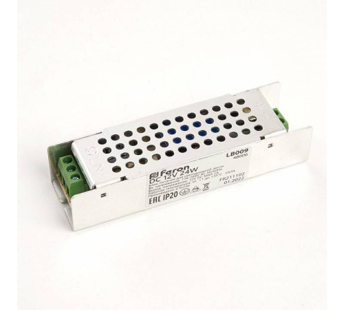 Блок питания Feron LB009 12V 200W IP20 48006