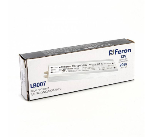Блок питания Feron lb007 48052