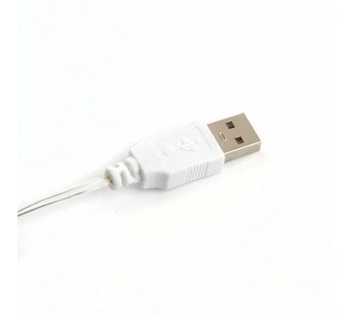 Гирлянда Нить Feron CL576 Роса мультиколор 10 м USB IP20 48188