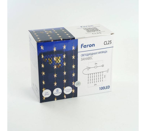 Занавес световой Feron CL25 48608