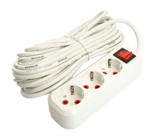 Удлинитель с выключателем Stekker Home 49356