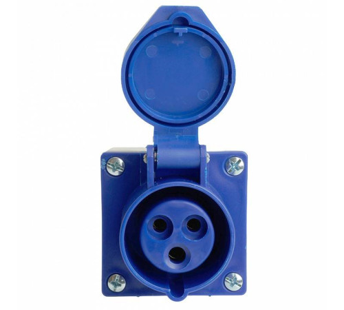 Розетка переносная разборная 2P+PE с крышкой Stekker ST 49432