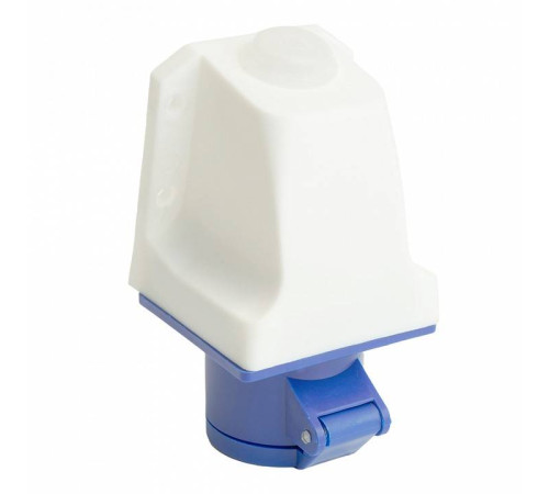 Розетка переносная разборная 2P+PE с крышкой Stekker ST 49432